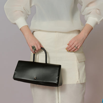 <Estine> Spica Series 2 WAY Handbag / Black