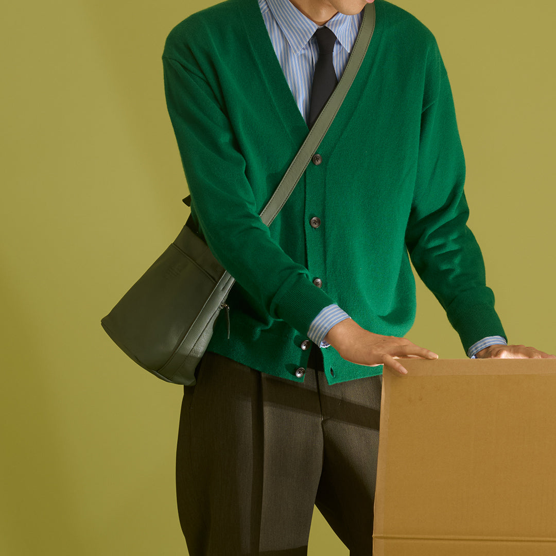 <Dakota> Shoulder Bag / Green