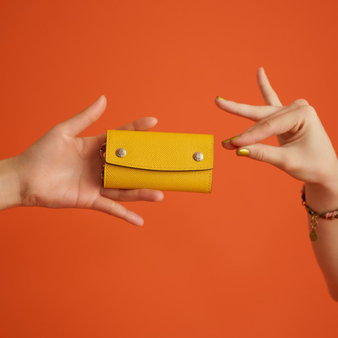 ＜キイチ＞ シェードシリーズ キーケース/イエロー