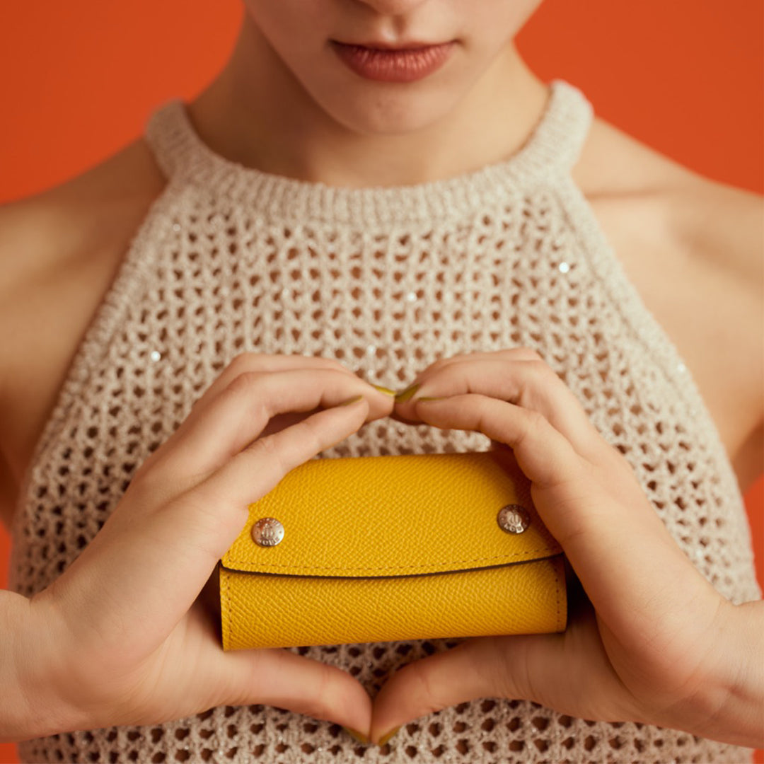 ＜キイチ＞ シェードシリーズ キーケース/イエロー