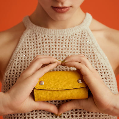 ＜キイチ＞ シェードシリーズ キーケース/イエロー