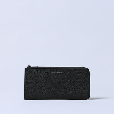 ＜KIYOKAWA＞［SOPHIE］L zip long wallet/藍色
