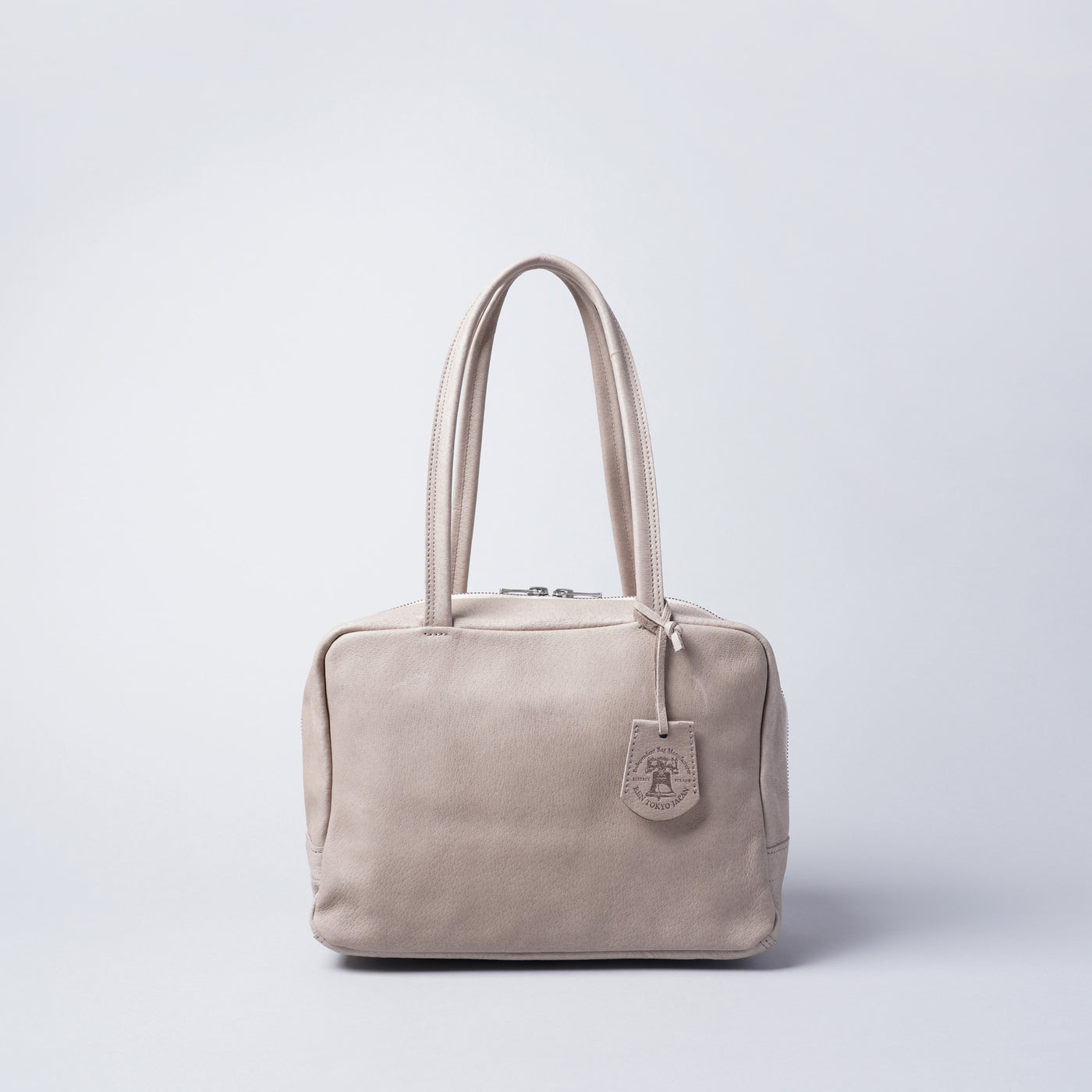 <Len> Harry Square Duffle XS/粉米色