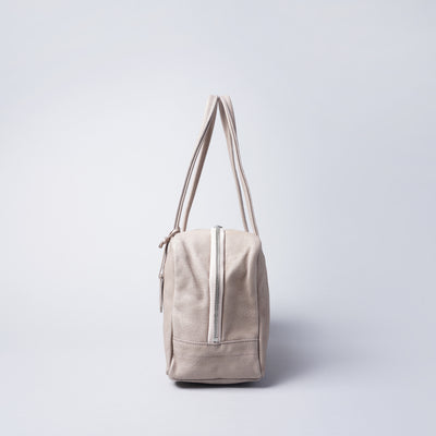 <Len> Harry Square Duffle XS/粉米色