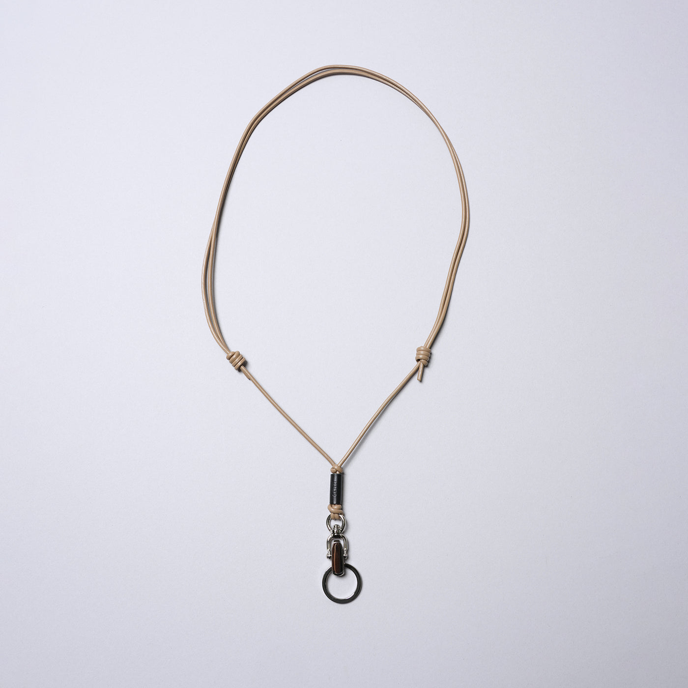 多功能皮革掛繩（Clip Hook）/象牙白