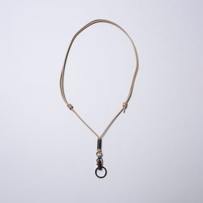 多功能皮革掛繩（Clip Hook）/象牙白