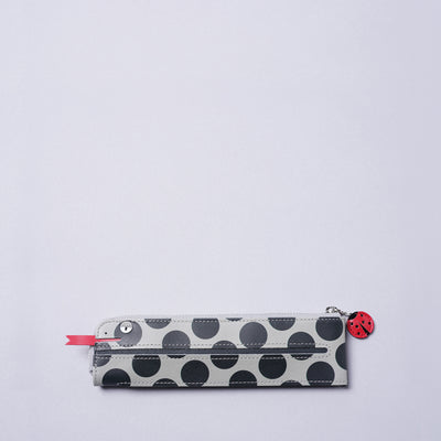 <Nomura Seisakusho> Snake Pen Case with Ladybug (2025 Limited Year of the Snake) / Blue x Navy