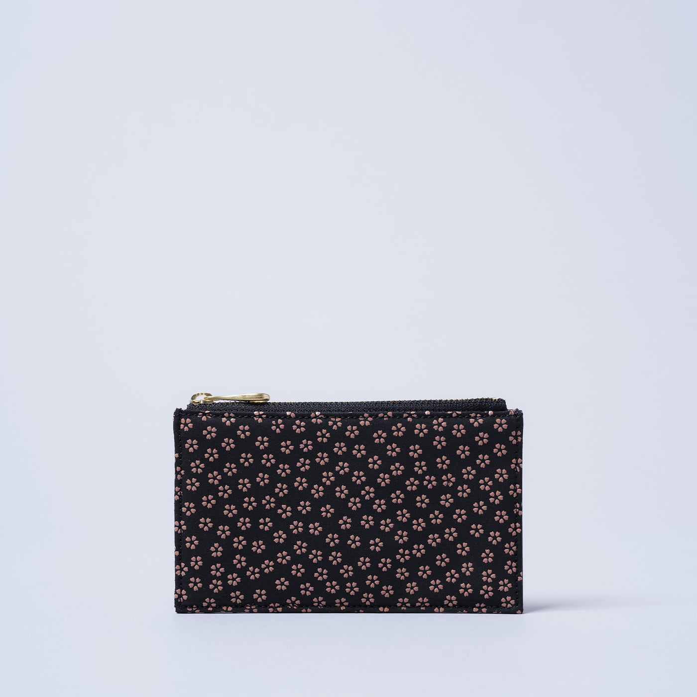 ＜kissora＞古都印傳 卡夾/瓢簞黑