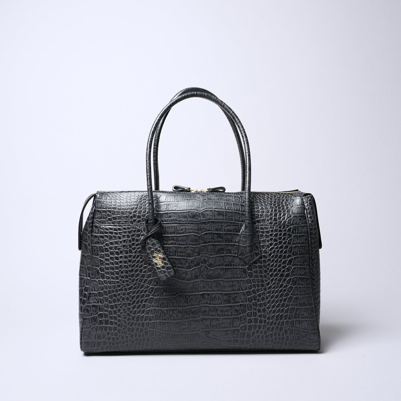 ＜legu＞Chroma 大型A4托特包/藏青色