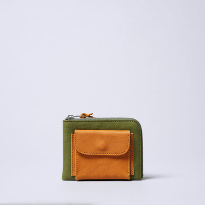 ＜ヌメリ＞ソッティミニ バイカラー/ホワイト×レッド