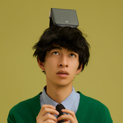 ＜キプリス＞RFコンパクトウォレット/グリーン