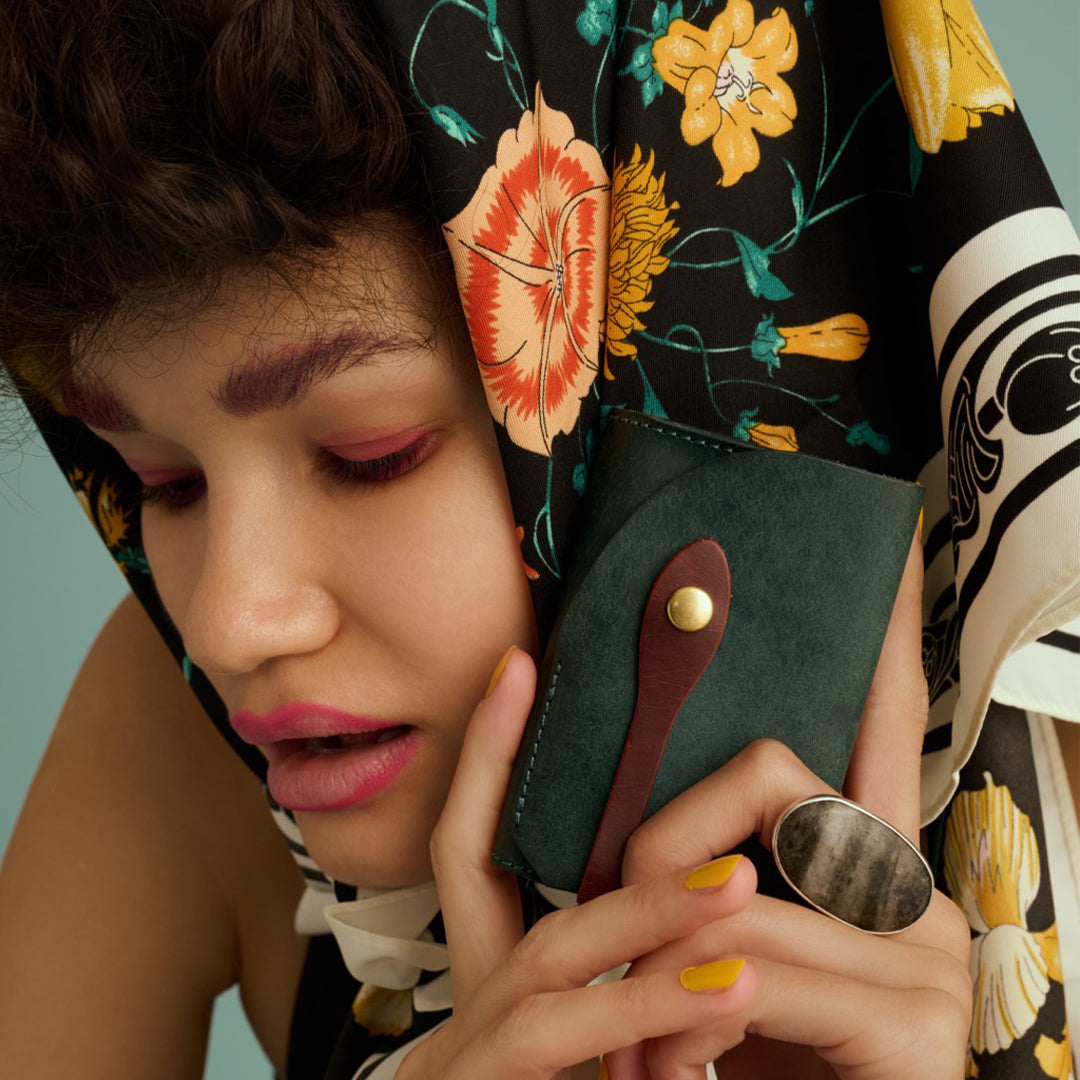 <LITSTA> Coin Wallet 4 / Blue Green