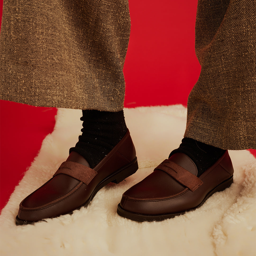 <Liberato>  4 Way Tatami Loafer Ladies’ / Dark Brown