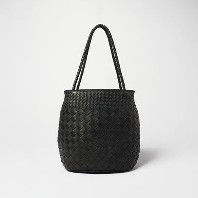 <Arukan F> kasane Bucket Semi Shoulder Bag / Navy
