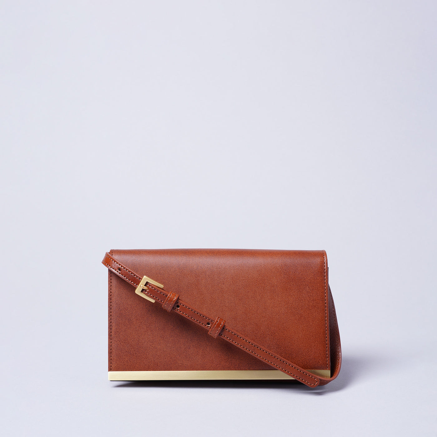 ＜キヨカワ＞［AUDREY］wallet shoulder bag/ブラック