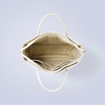 ＜KIYOKAWA＞［SOPHIE］Tote bag/象牙白