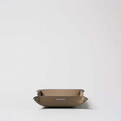 ＜kobe leather＞Tray-L / Green