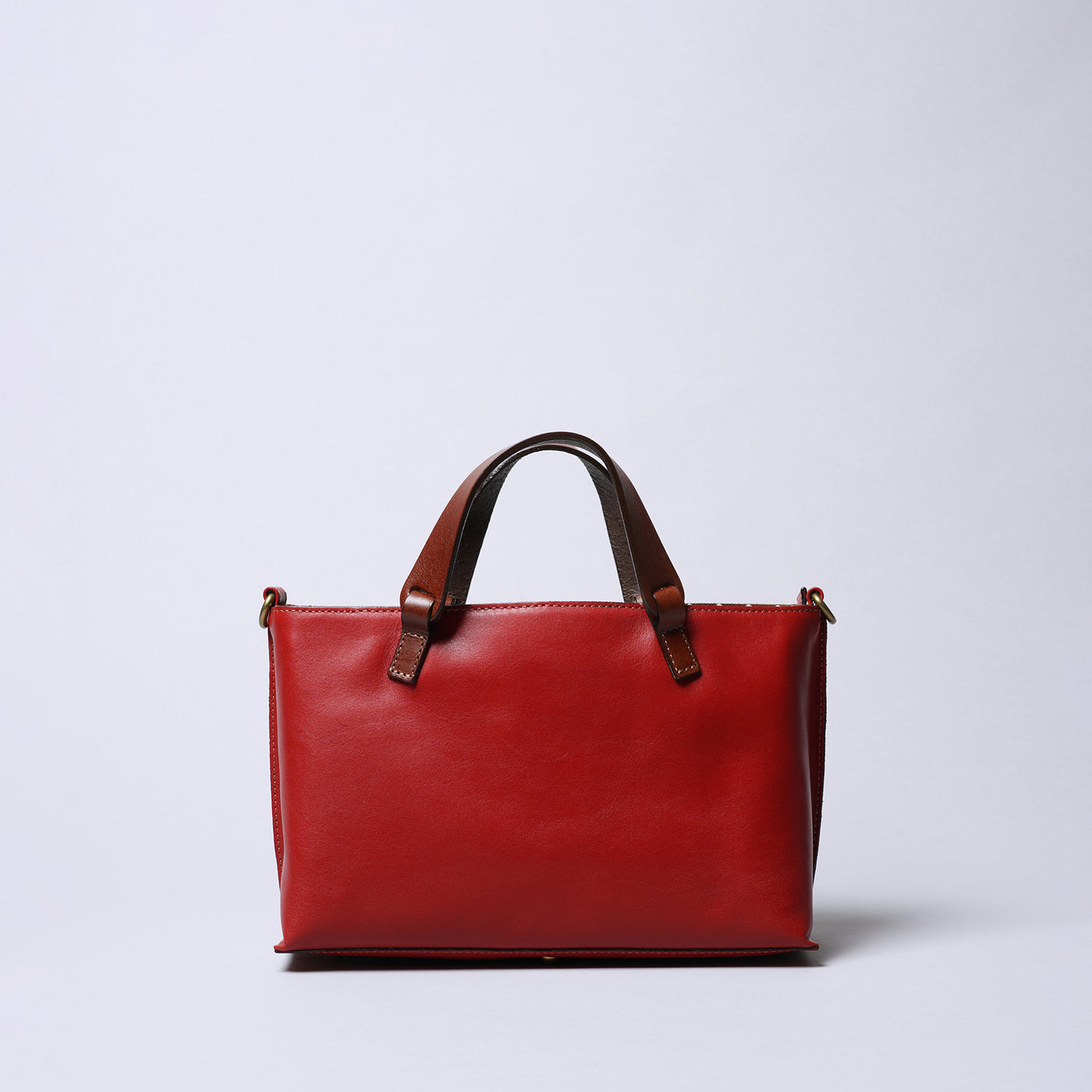 <Laisser Faire> Search Vegetable Tanned Combination 2 Way Shoulder Bag / Camel