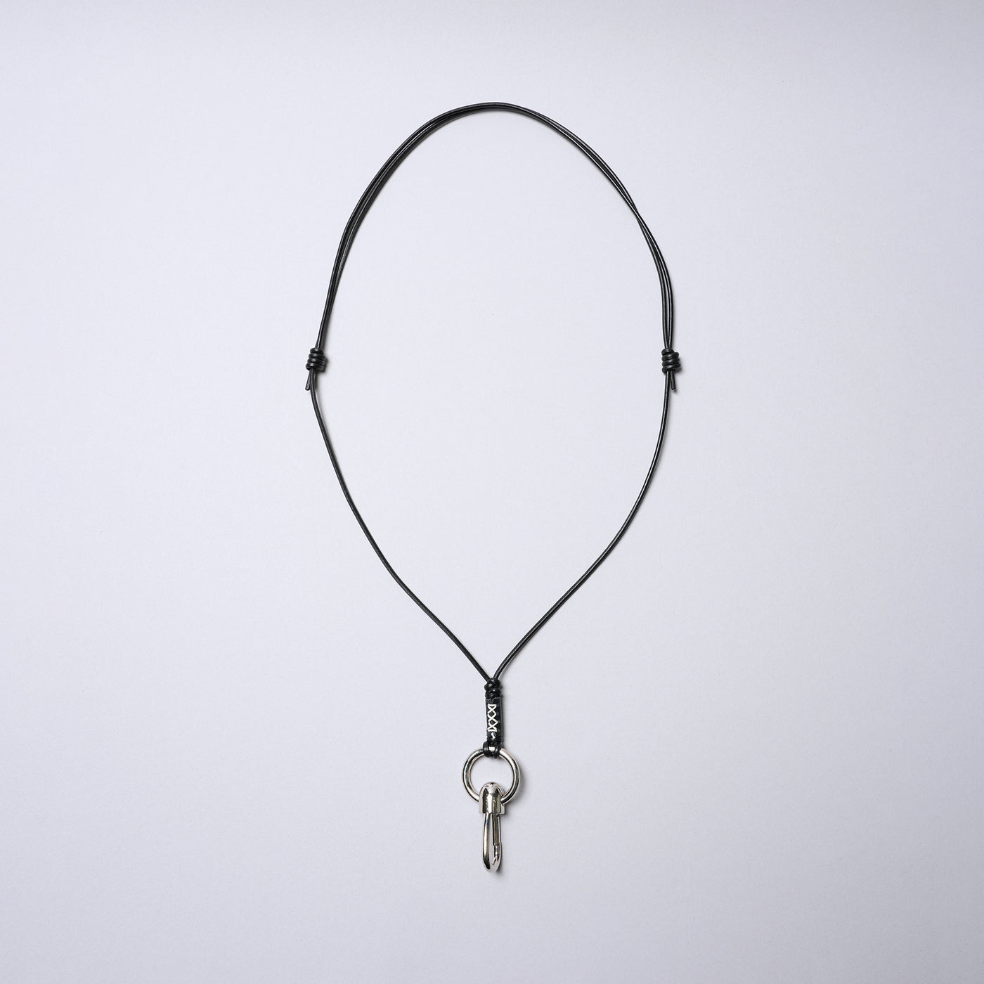 多功能皮革掛繩（登山鉤環）/象牙白