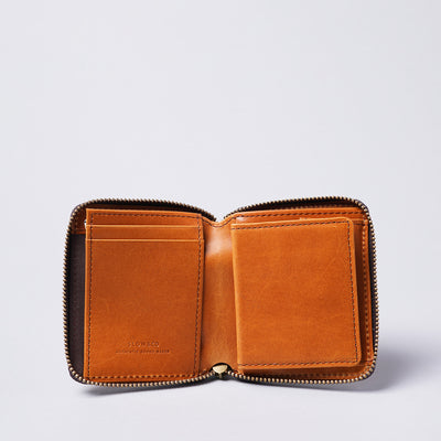 ＜SLOW＞herbie -mini round wallet-/駱駝色