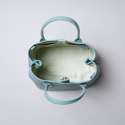 <itten-itten> Leather Mini Tote (w/ D) / Yellow