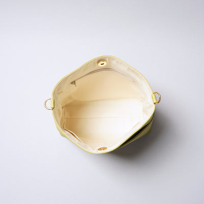 ＜multicolore＞斜背包/石膏黃