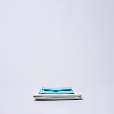 ＜ヌメリ＞ソッティミニ バイカラー/ホワイト×レッド