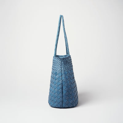<Arukan F> kasane Bucket Semi Shoulder Bag / Navy