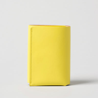 ＜ファブリック＞TRI-FOLD WALLET/ブリックレッド