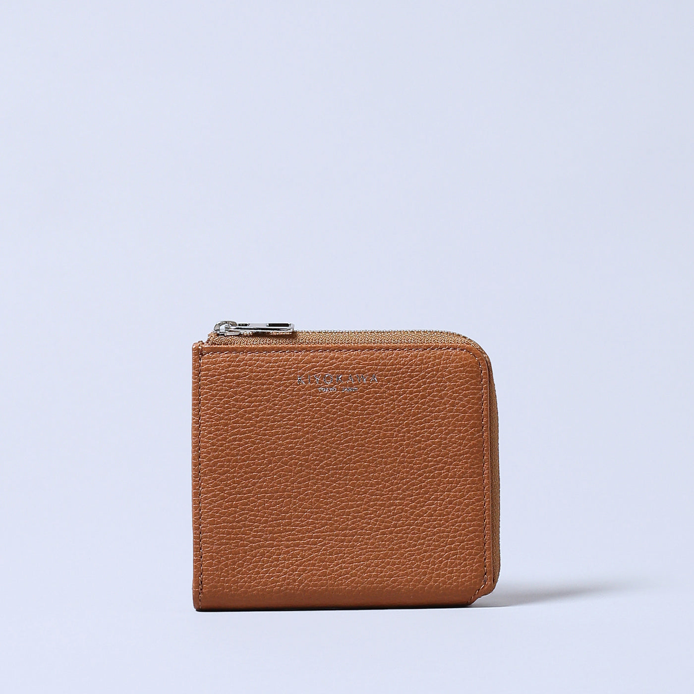 ＜KIYOKAWA＞［SOPHIE］L zip wallet/黑色