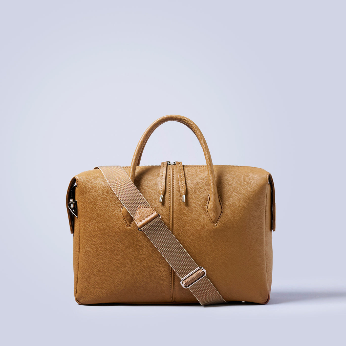 ＜KIYOKAWA＞［SOPHIE］Boston bag L/駱駝色
