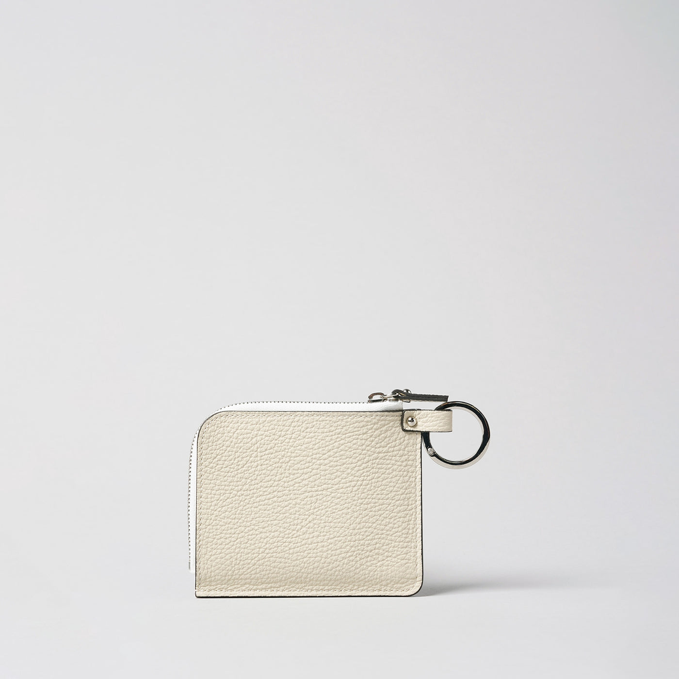 ＜kobe leather＞Mini wallet / Ivory