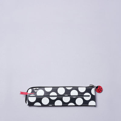 <Nomura Seisakusho> Snake Pen Case with Ladybug (2025 Limited Year of the Snake) / Blue x Navy