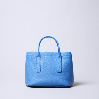 <itten-itten> Leather Mini Tote (w/ D) / Pistachio