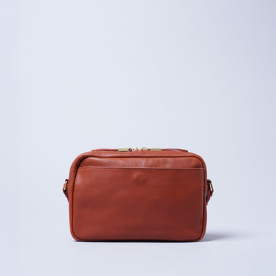 <kissora> Olive Tanned Leather Mini Shoulder / CHO