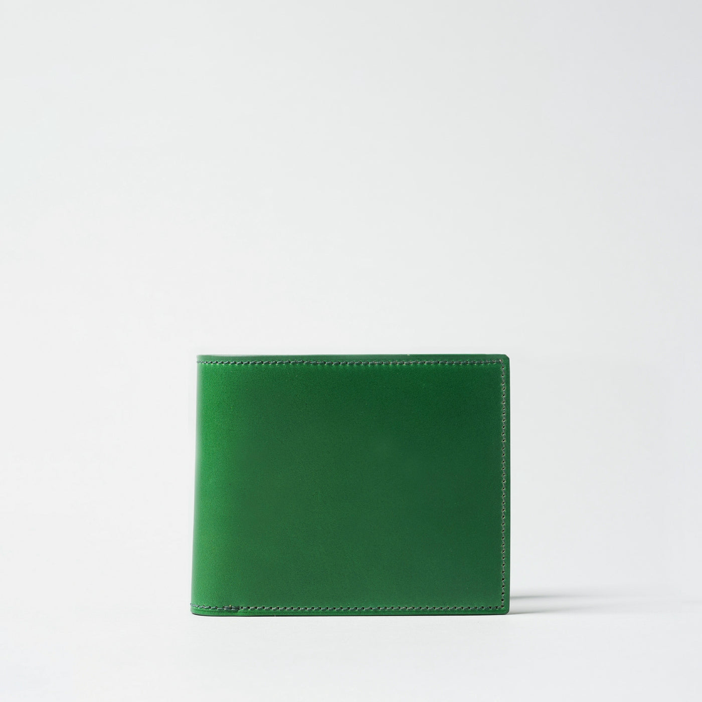 <Flathority> Water dyed oil cordovan bi-fold wallet / Camel