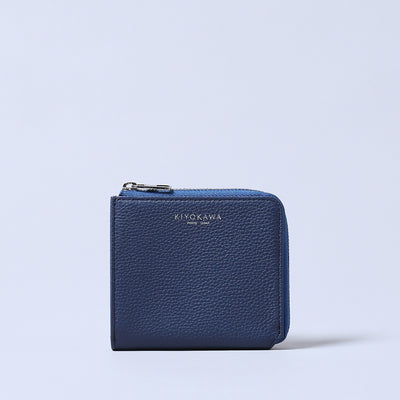 ＜KIYOKAWA＞［SOPHIE］L zip wallet/黑色