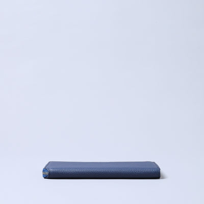 ＜KIYOKAWA＞［SOPHIE］L zip long wallet/藍色