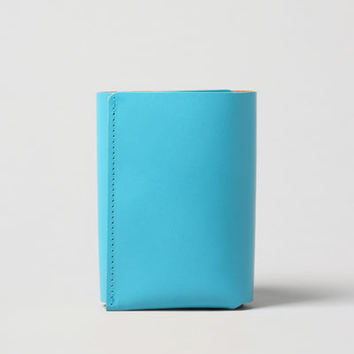 ＜ファブリック＞TRI-FOLD WALLET/レモン