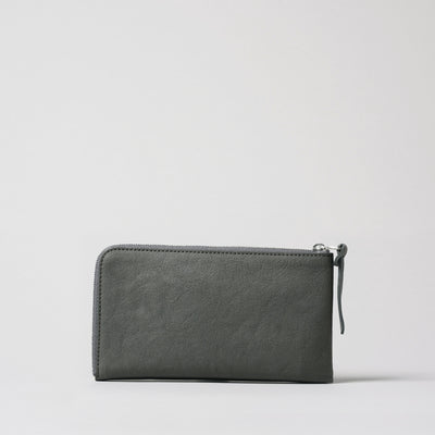 <numeri> Sottile L Zipper Long Wallet / Blue