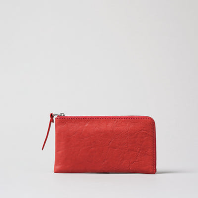 <numeri> Sottile L Zipper Long Wallet / Grey