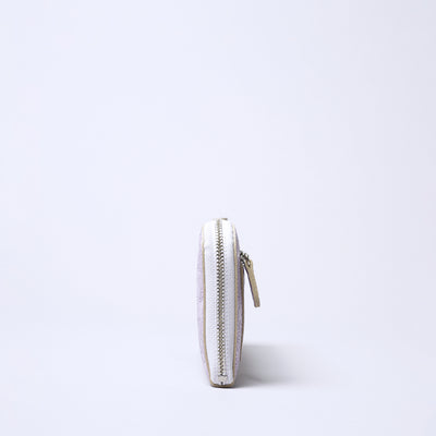 ＜アルカン＞クレアLファスナー長財布/ベージュ