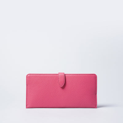 ＜Atelier nuu＞lim系列 smart long wallet/粉紅色