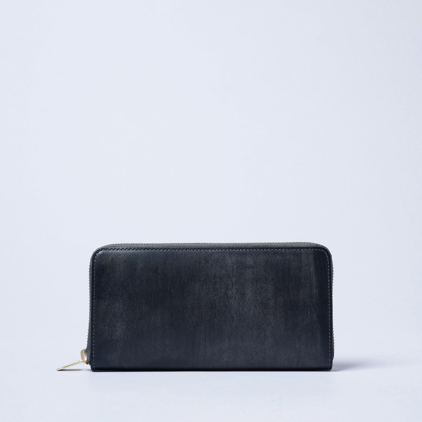 ＜クラフスト＞ブライドルレザー ラウンドファスナー長財布/Black (ブラック)