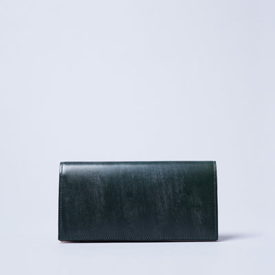 ＜クラフスト＞ブライドルレザー 長財布/Green (グリーン)