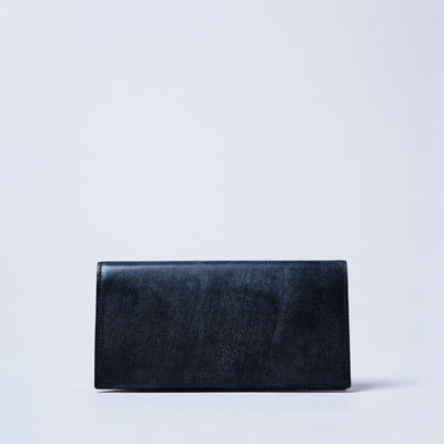＜クラフスト＞ブライドルレザー 長財布/Black (ブラック)