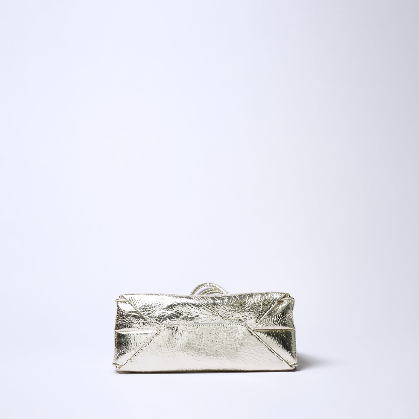 ＜Coquette＞皮革托特包（shiny）/黑色