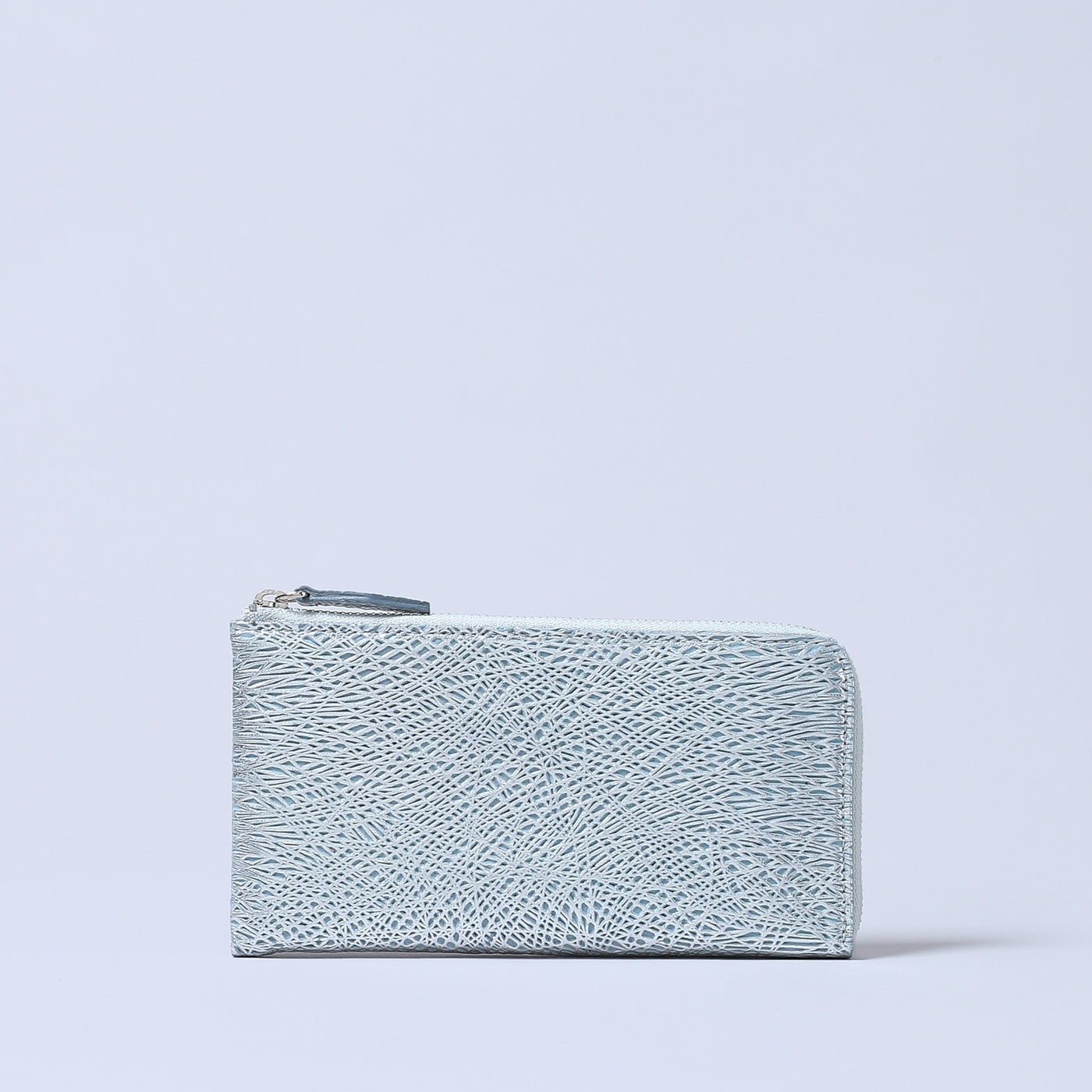 ＜コケット＞Lzip Wallet さざ波/シルバー
