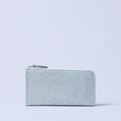 ＜コケット＞Lzip Wallet さざ波/シルバー
