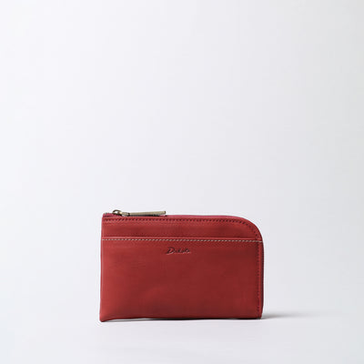 <Dakota> L Zipper Wallet / Red